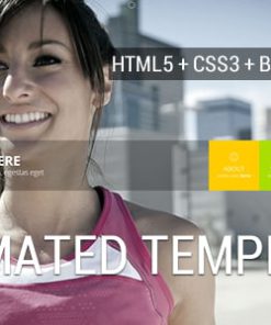 Statti - Responsive Bootstrap Animated Template