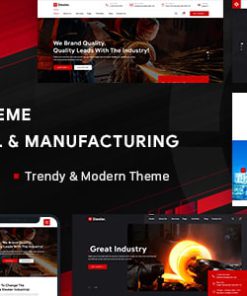 Steeler - Industrial & Manufacturing WordPress Theme
