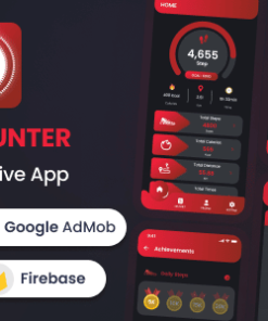 Step Counter - Android Native App (20 Languages)