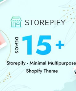 Storepify - Minimal Multipurpose Shopify Theme