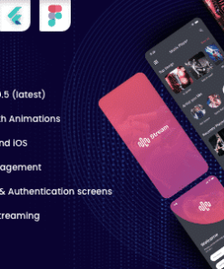 Stream: Flutter Music Player App UI Template