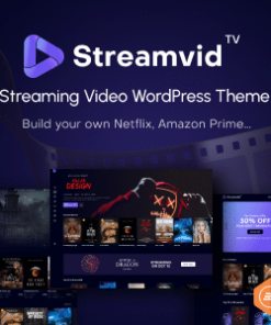 StreamVid - Streaming Video WordPress Theme