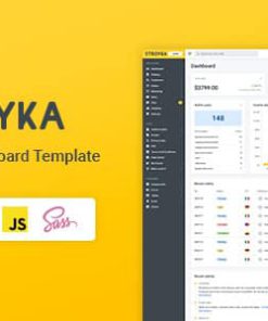 Stroyka Admin - eCommerce Dashboard Template