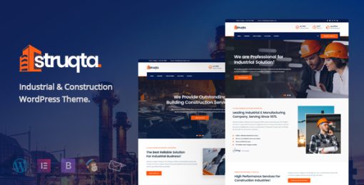Struqta - Industrial & Construction Elementor WordPress Theme