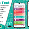 Stylish Fonts Decoration Emoticons & Stylish Text Generator Android App
