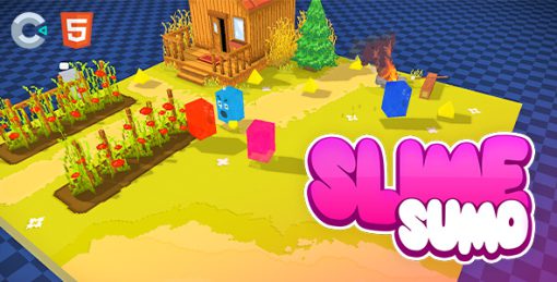 Sumo Slime 3D - (HTML5 Game - Construct 3)