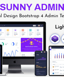 Sunny Bootstrap Admin Dashboard HTML Template