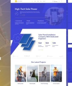 SunPower - Solar and Wind Energy WordPress Theme