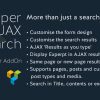 Super AJAX Search Element | Add-ons
