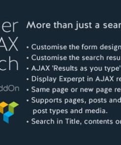 Super AJAX Search Element | Add-ons