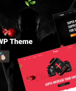 Supex – Health Supplement WordPress Theme