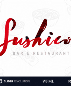 Sushico - Sushi and Asian Food Restaurant WordPress Theme