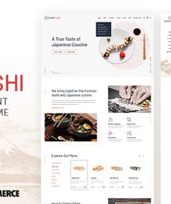 SushiFushi - Japanese & Asian Restaurant WordPress Theme