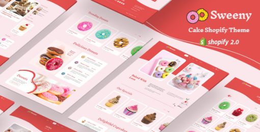 Sweeny - Cake & Bakery Shopify Theme