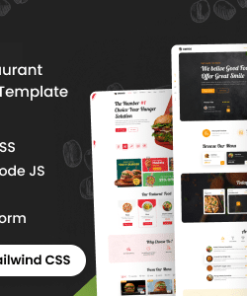 Swigo - Fast Food And Restaurant React Tailwind CSS Template