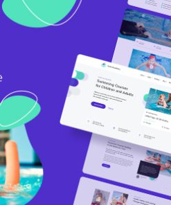 SwimAcademy - Course Booking WordPress Theme