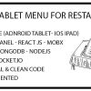 Tablet Menu for Restaurants