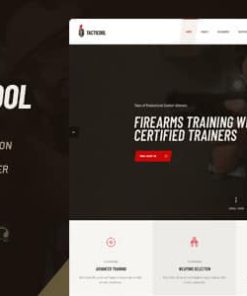 Tacticool | Shooting Range & Gun Store WordPress Theme