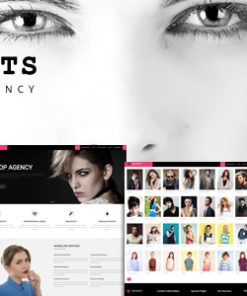 Talents -  Model Agency WordPress CMS Theme