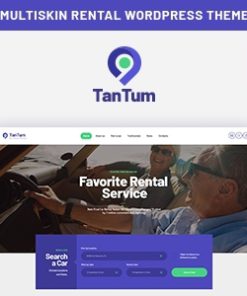 TanTum | Car, Scooter, Boat & Bike Rental Services WordPress Theme