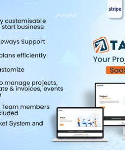 Taskhub SaaS - Project Management Tool, Finance & CRM Tool