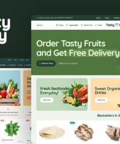 Tasty Daily - Grocery Store & Food WooCommerce Theme