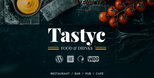 Tastyc - Restaurant WordPress Theme