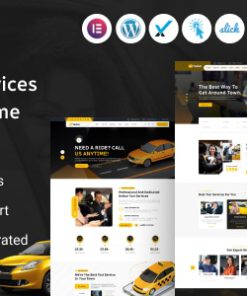 Taxiar - Online Taxi Service Wordpress Theme