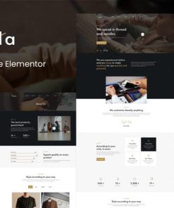 Tayla - Tailor Service Elementor Template Kit