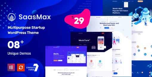 Technology SaaSmax - Software Startup Theme