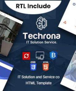 Techrona – IT Solutions & Multi Services HTML Template