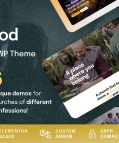 Temple of God - Religion and Church WordPress Theme