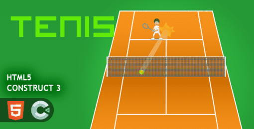 Tennis HTML5 Construct 3 Game