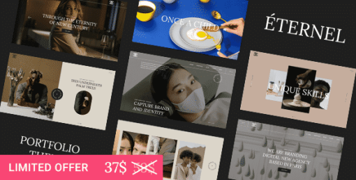 Éternel - Creative Portfolio WordPress Theme