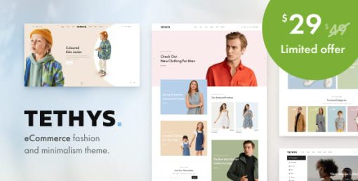 Tethys - Fashion and Minimalism Theme