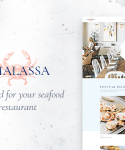 Thalassa - Seafood Restaurant Theme