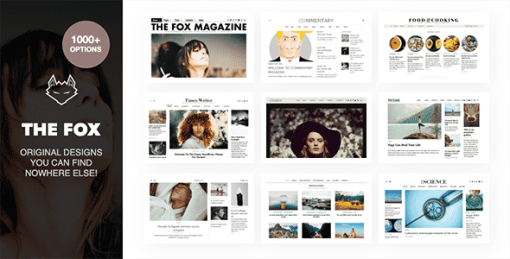 The Fox - Modern Blog Magazine Theme