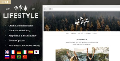 The Lifestyle - Vintage & Simple WordPress Blog Theme