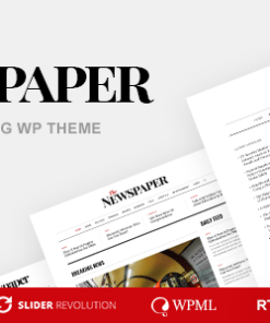 The Newspaper - Magazine Editorial WordPress Theme