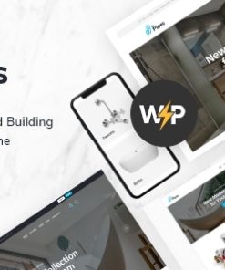 The Pipes - Plumbing Service and Building Tools Store WordPress Theme