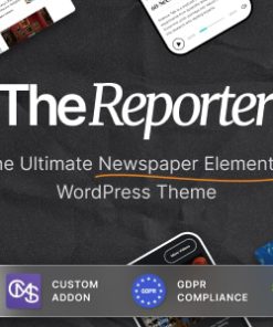 The Reporter - Newspaper Editorial WordPress Theme