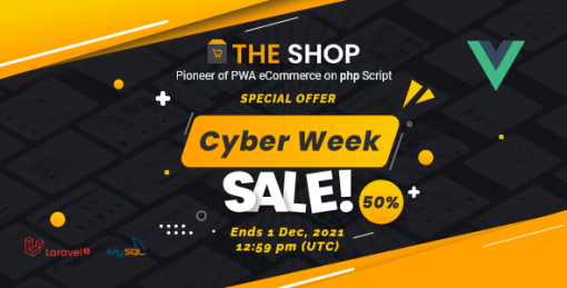The Shop - PWA eCommerce cms
