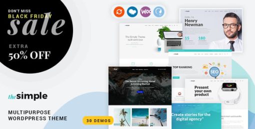 The Simple - Business WordPress Theme