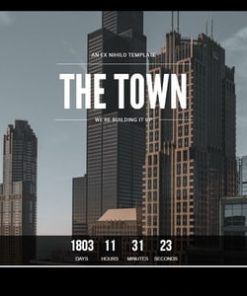 The Town || Responsive Coming Soon Page