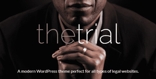 The Trial - Law WordPress Theme