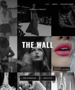 The Wall || Photography Portfolio Template