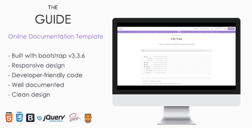 TheGuide - Online Documentation Template