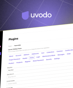 Theme Editor plugin for Uvodo - Headless eCommerce Platform