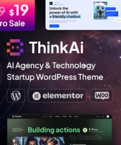 Think AI - AI Startup & Technology WordPress Theme