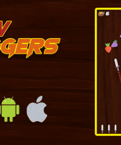 Throw Daggers - Construct 3, HTML5, Full Game, c3p